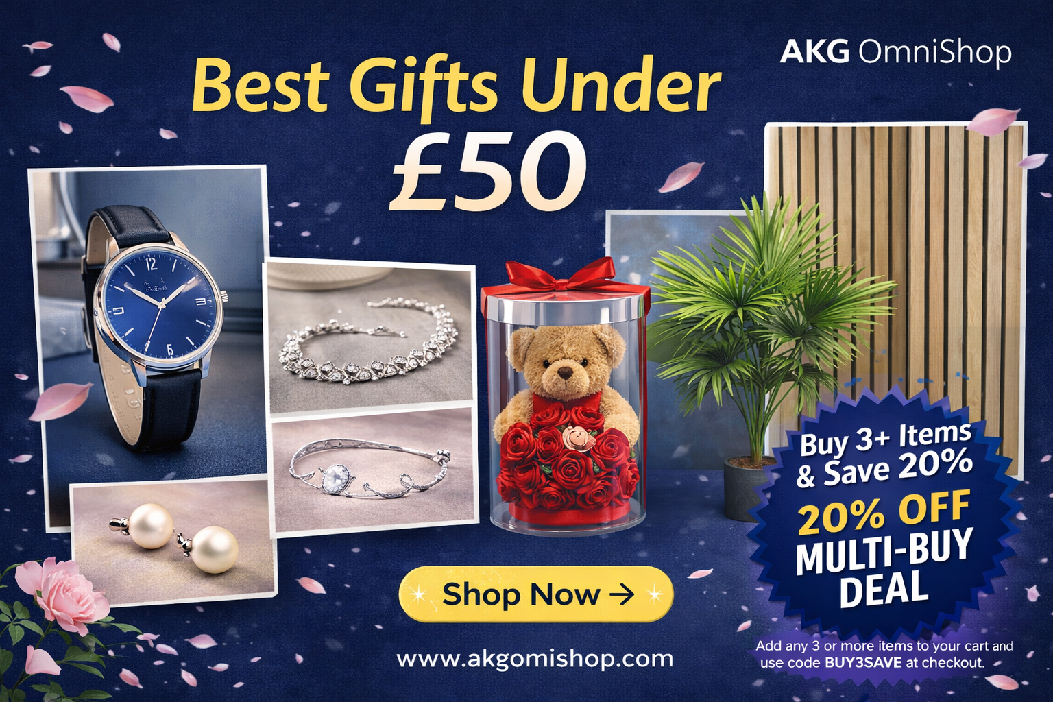 🎁 Best Gifts Under £50 from AKGOmniShop