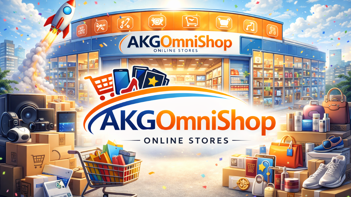 AKGOmniShop Launch: Your One-Stop Online Store for Everything You Need - AKGOmniShop