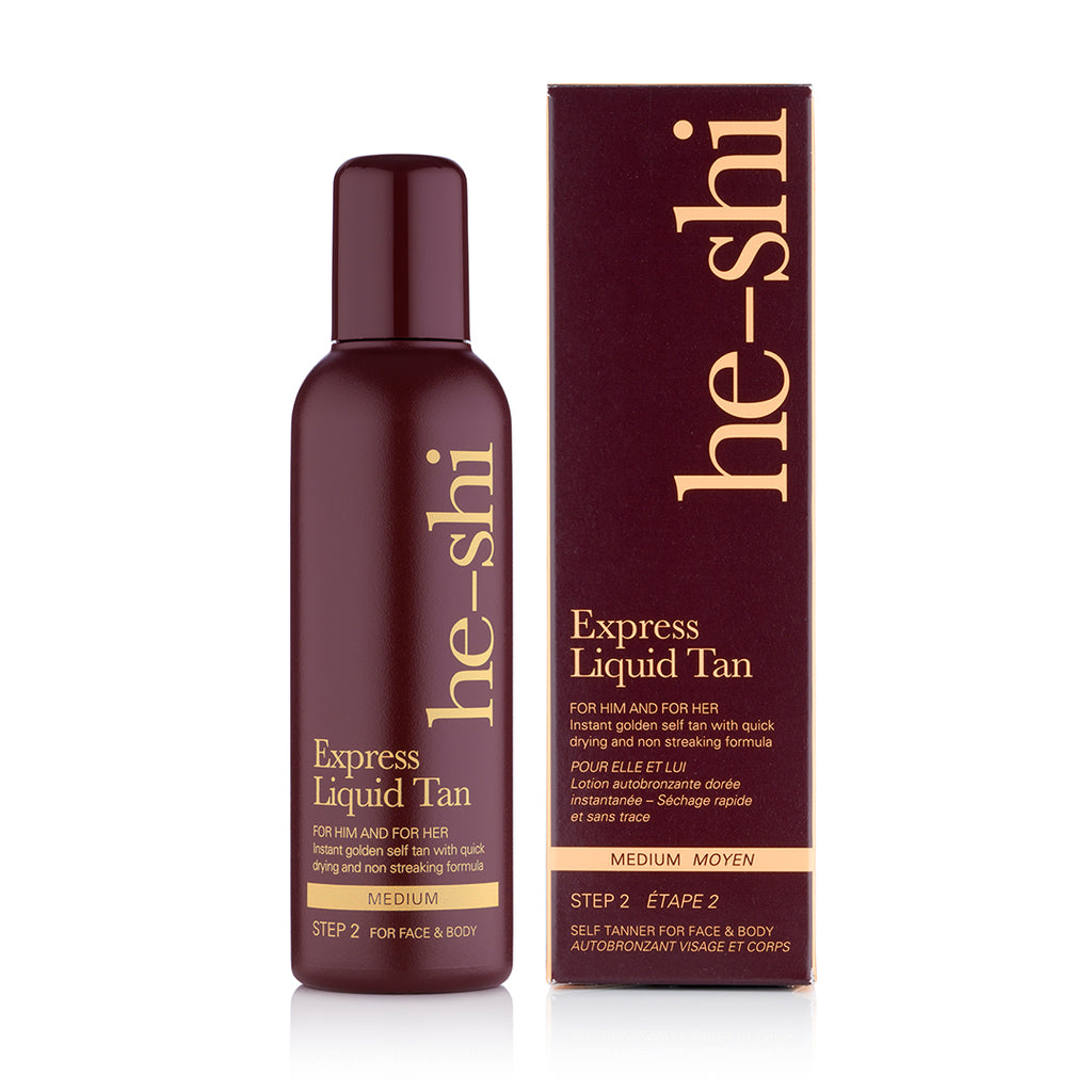 Express Liquid Instant Self Tan 150ml - Medium Tan - Quick Dry