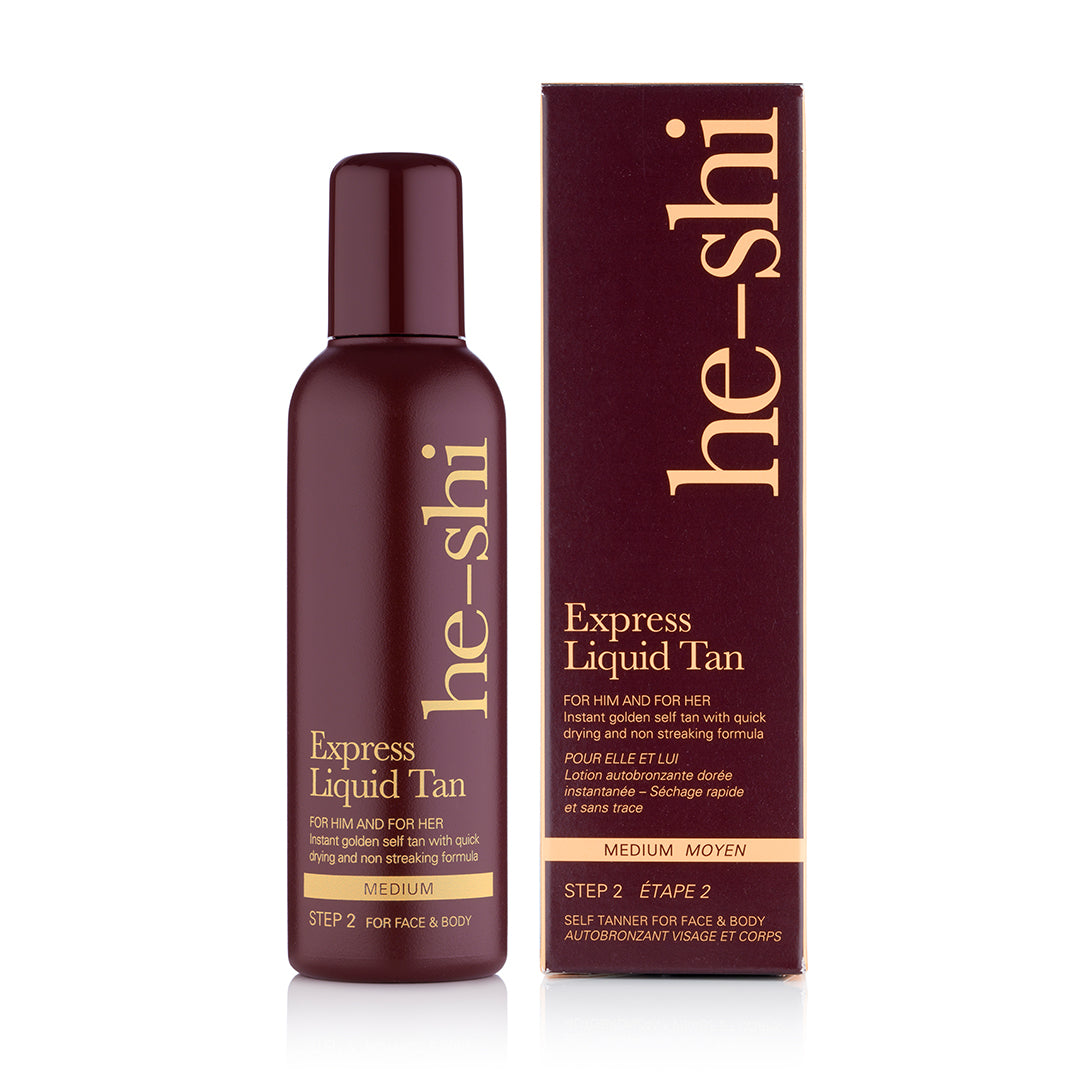 Express Liquid Instant Self Tan 150ml - Medium Tan - Quick Dry