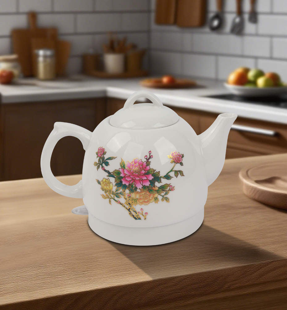 Jean Patrique Rose Design Kettle – Elegant Rose Finish for Kitchens
