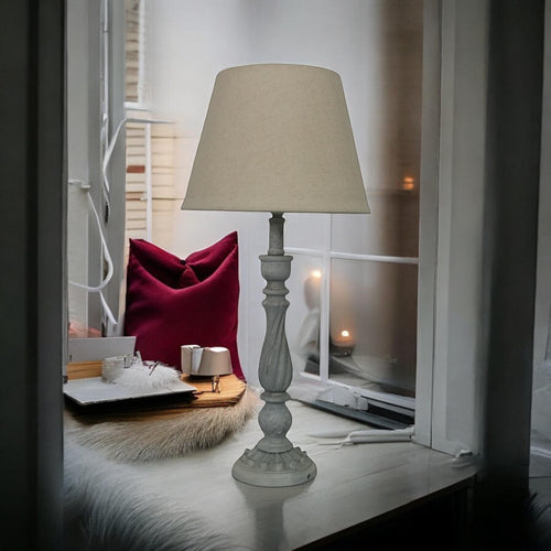 54CM LAMP AND SHADE