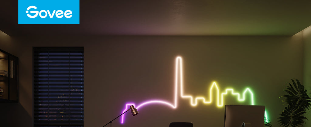 Govee Neon Rope Light 2 - 3m, Smart Shape Recognition, 64 Presets