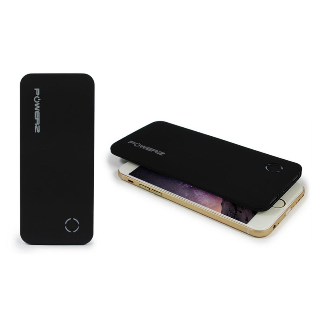 Aquarius Slim Fast Charging Powerbank 4000mAh with capacity indicator, portable design in sleek style.