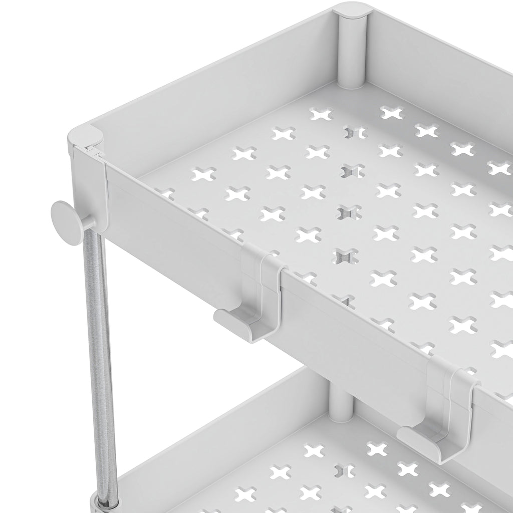 All-in-One Rolling Storage Cart for Home Organization