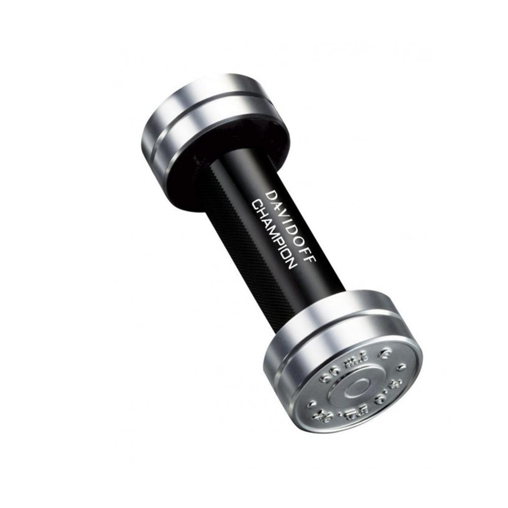 Davidoff Champion Eau de Toilette Spray 90ml bottle with a sleek design and sporty cap, set against a neutral background.