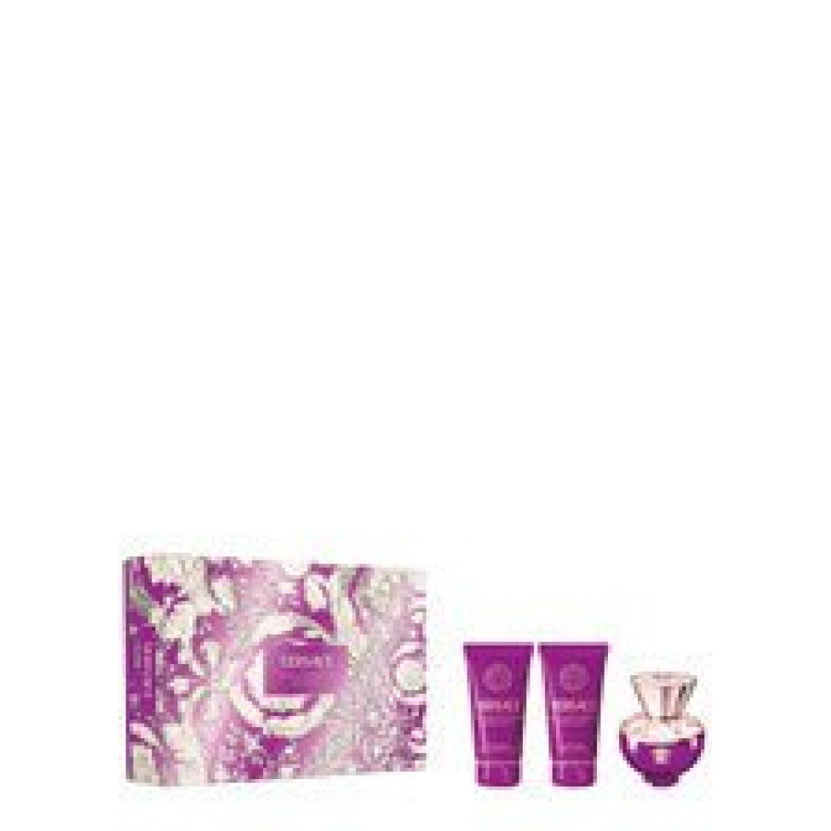 Versace Dylan Purple Gift Set (Eau De Parfum 50ml  Body Lotion 50ml  Shower Gel 50ml)