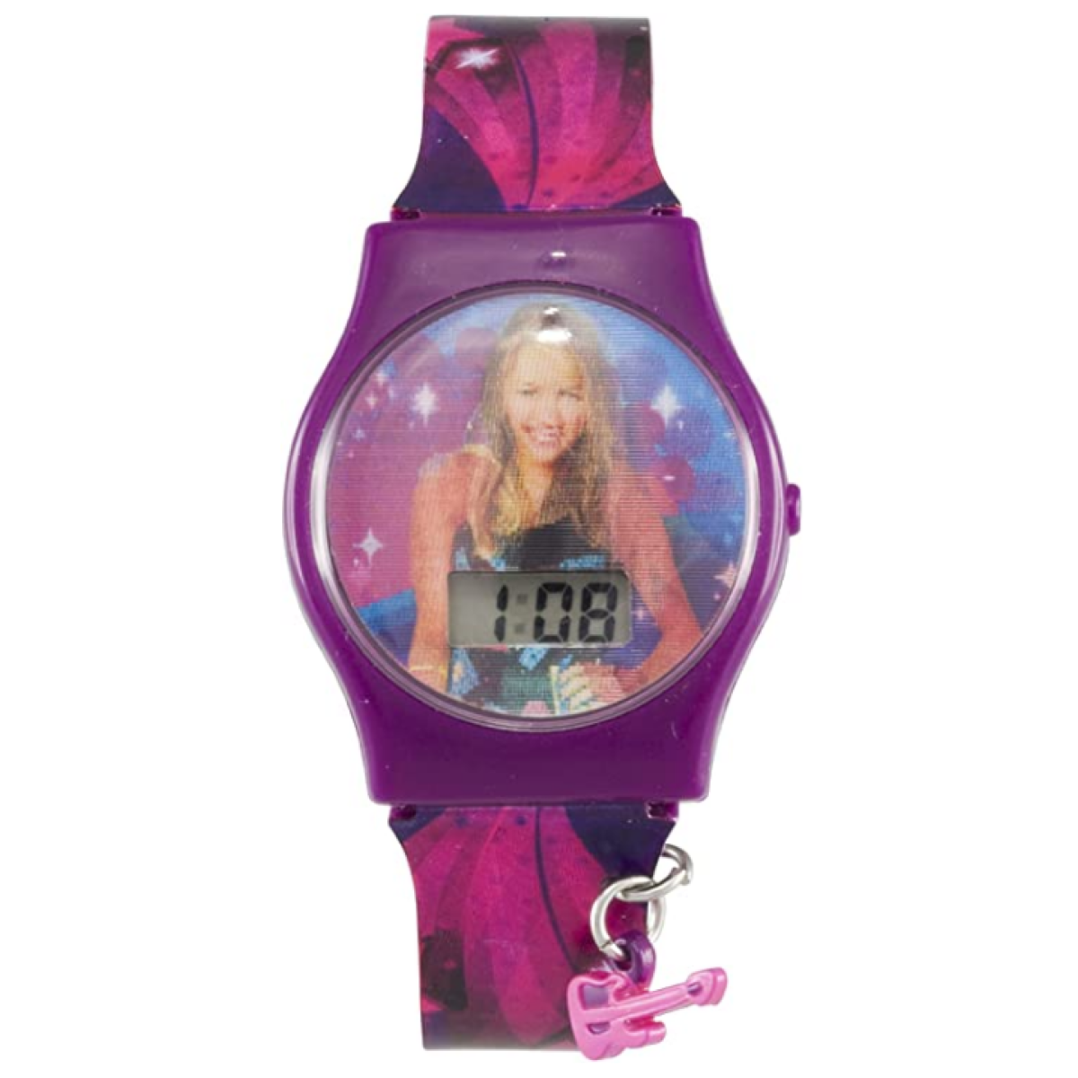 Hannah Montana Childrens Girls Digital dial Changing Image Watch ZR24775 - CLEARANCE NEEDS RE-BATTERY