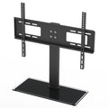 Adjustable Wall Mount TV Bracket for 32-55" TVs, featuring a column design by TechHub, securely holding a flat-screen TV.