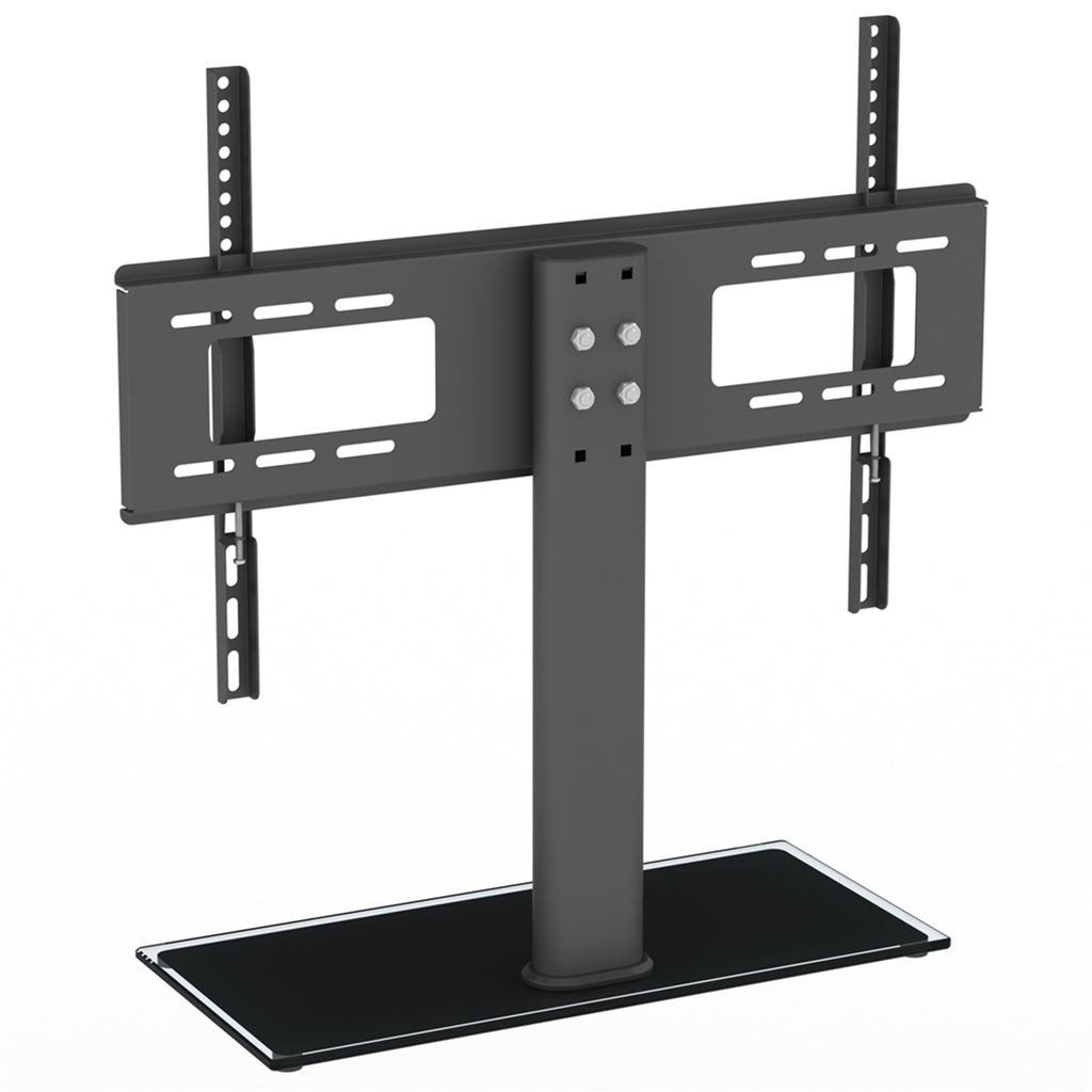 Adjustable TechHub wall mount TV bracket for 32-55 inch screens with column support, showcasing sturdy design and easy installation.