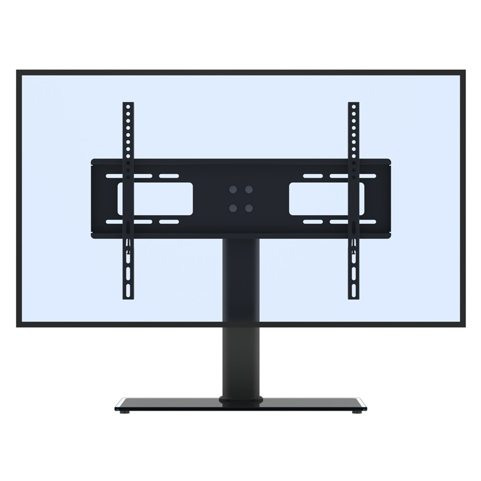 Adjustable TechHub wall mount TV bracket for 32-55" TVs, featuring a sturdy column design for secure installation.