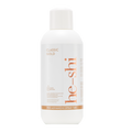He-Shi Classic Gold Spraytan 1L bottle with medium tint, showcasing a sleek design and no smell self-tan formula.