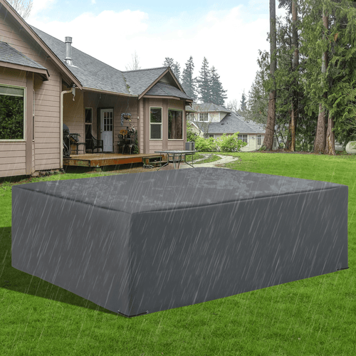 225x210cm Outdoor Garden Furniture Protective Cover UV Resistant Outsunny - AKGOmniShop