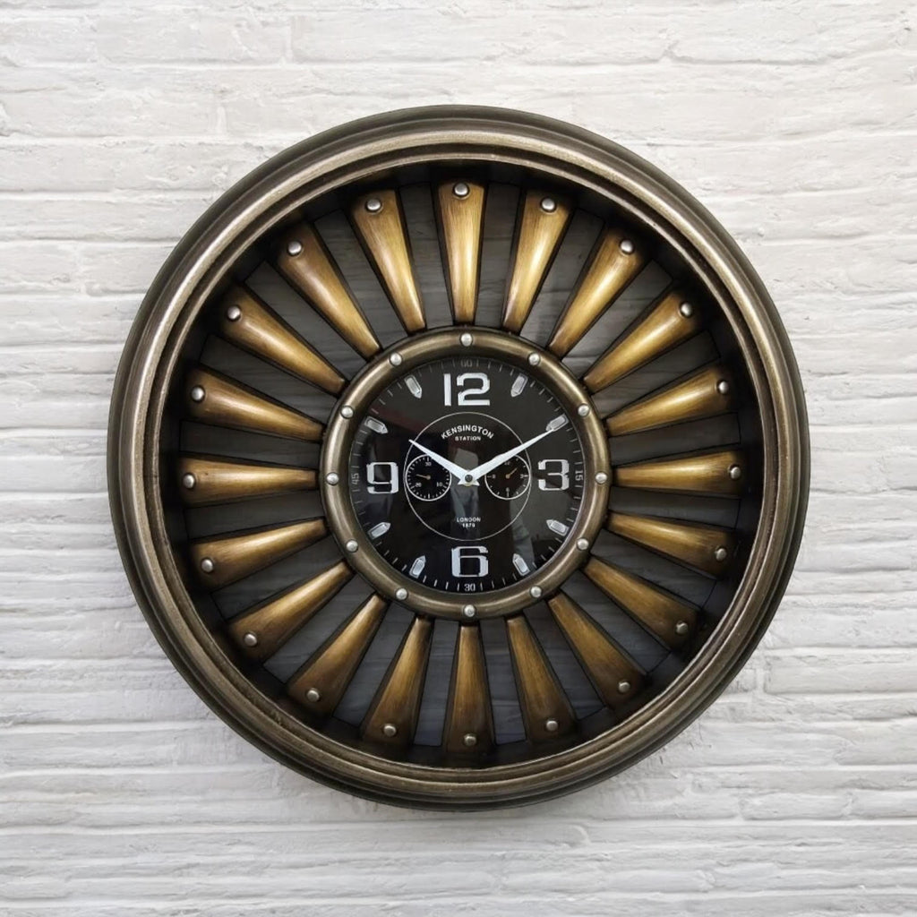 Wall Clock 63cm - Ray Design - Battery Operated