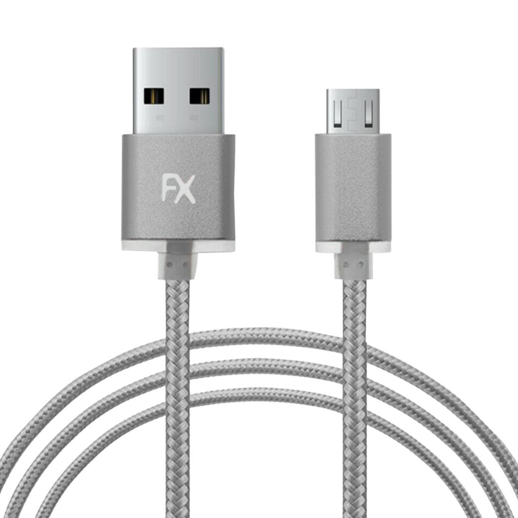 Braided Micro USB Data Cable - Durable Charging Cable - Multiple Colours