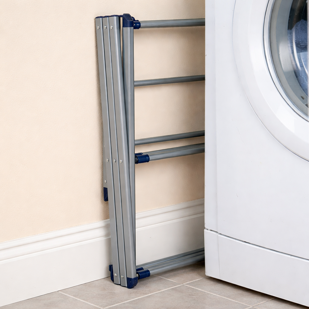 Folding Clothes Dryer: Expands to Dry Maximum Load