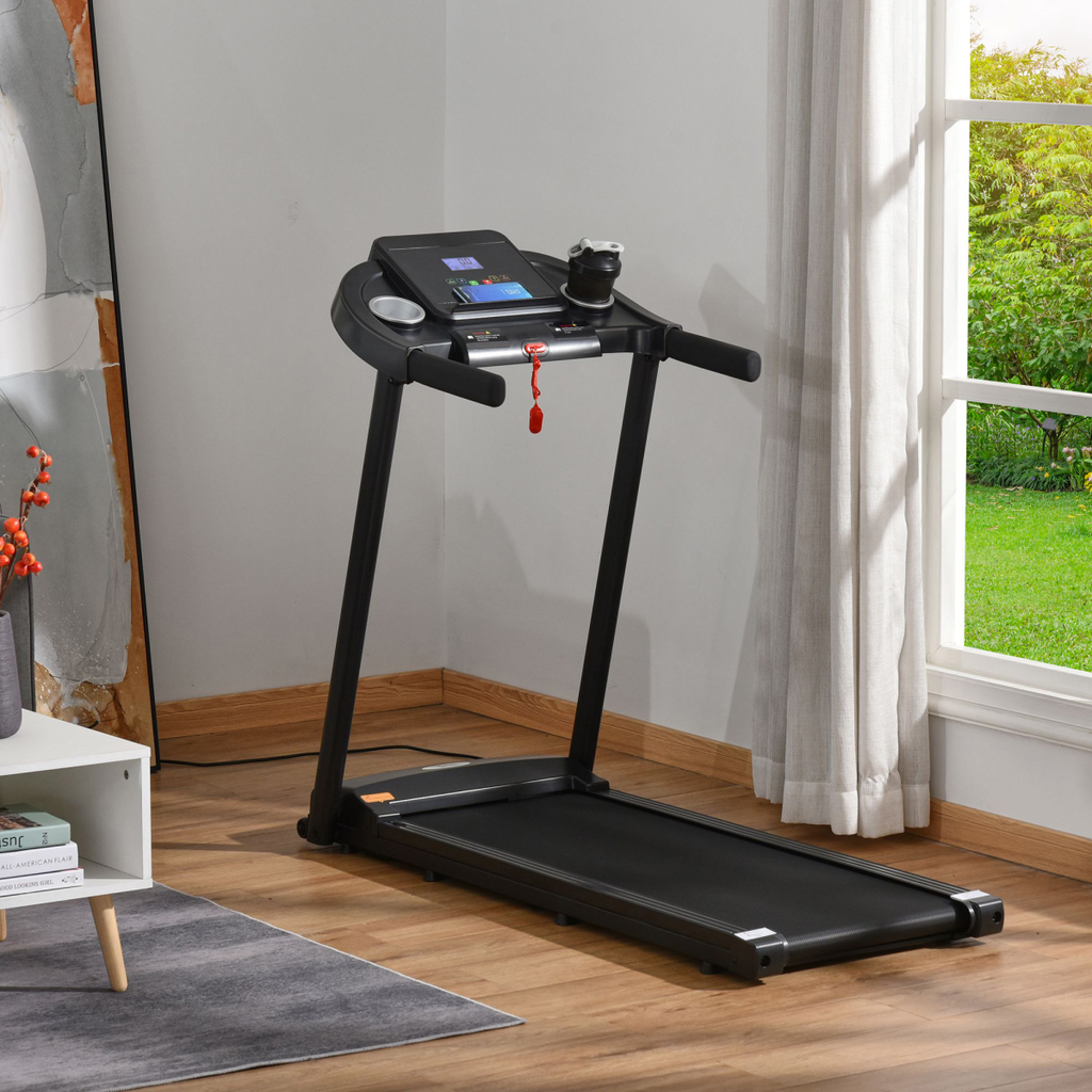 1.5HP Electric Motorised Running Machine by ActiveGear with LED display and sturdy design for home workouts.