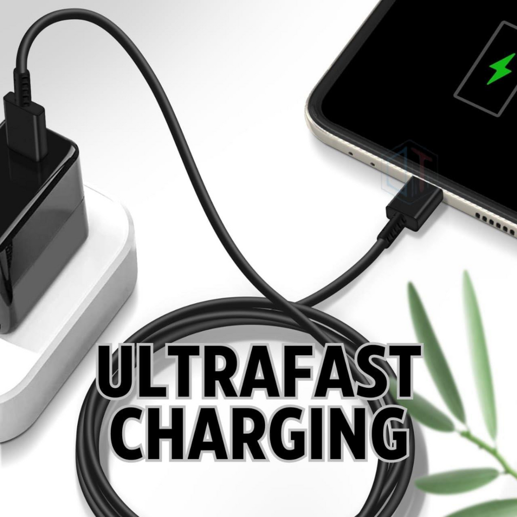 Woox MX0003 USB to Type C PVC Data Cable, 18W, 3.3ft 1m, Black