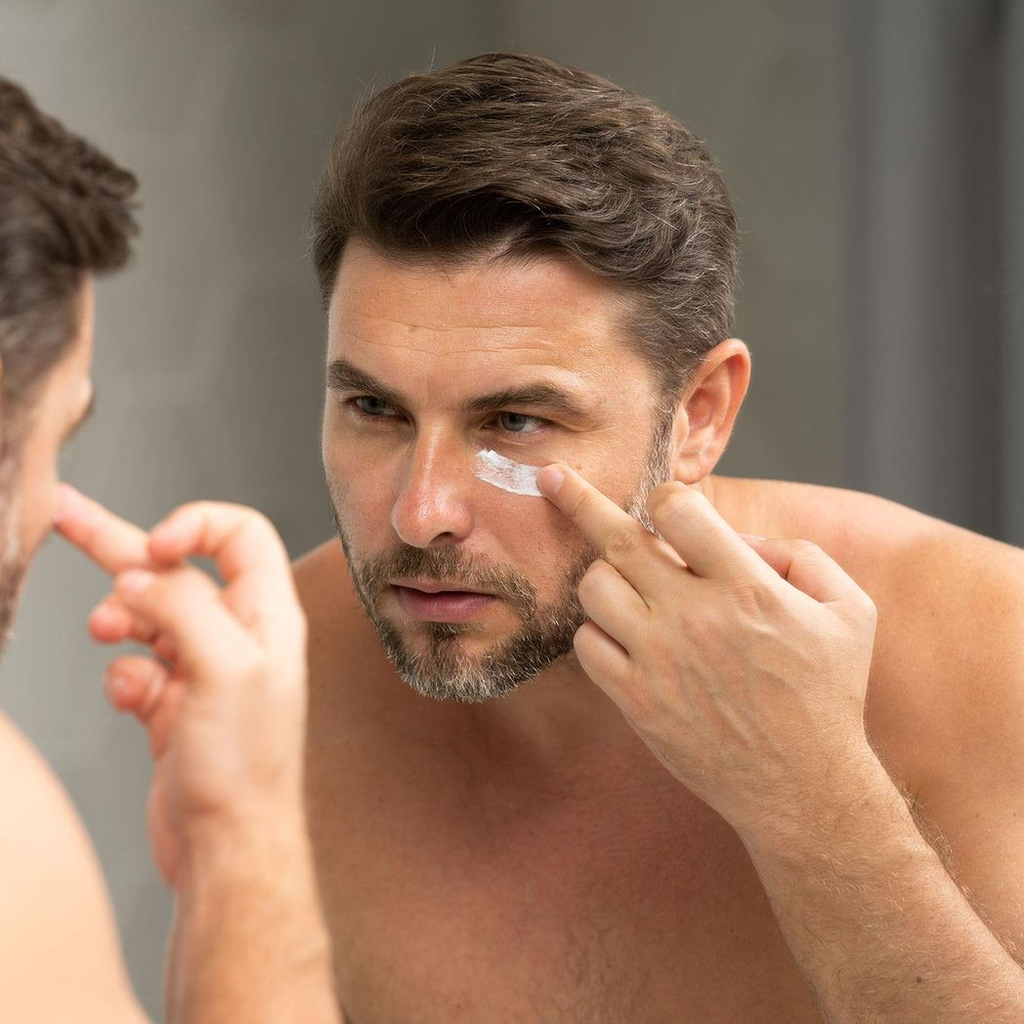 Proverb Pro Moisturiser Life Fuelled Skin Care Oil Balance for Men in a 50ml bottle with a sleek design.
