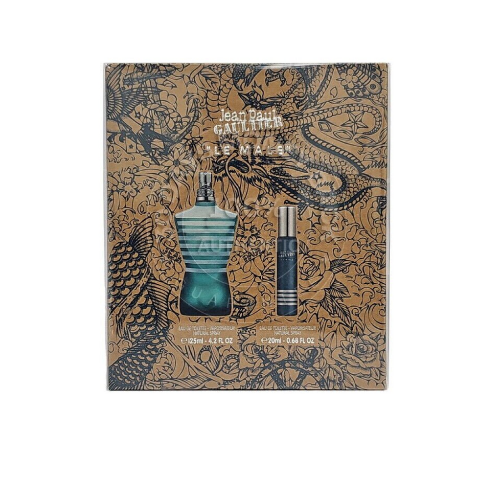 Jean Paul Gaultier Le Male Gift Set (Eau De Toilette Spray 125ml  Eau De Toilette Spray 20ml)