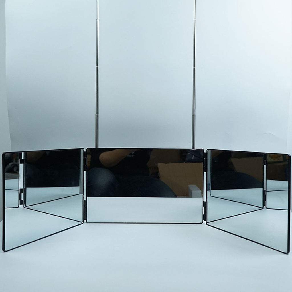 3-Way Door Mirror: See Your Look from Every Angle