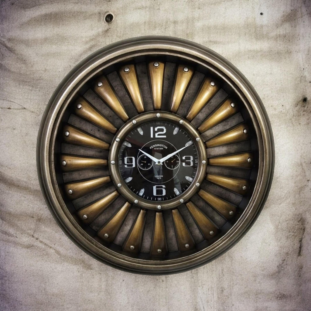 Wall Clock 63cm - Ray Design - Battery Operated