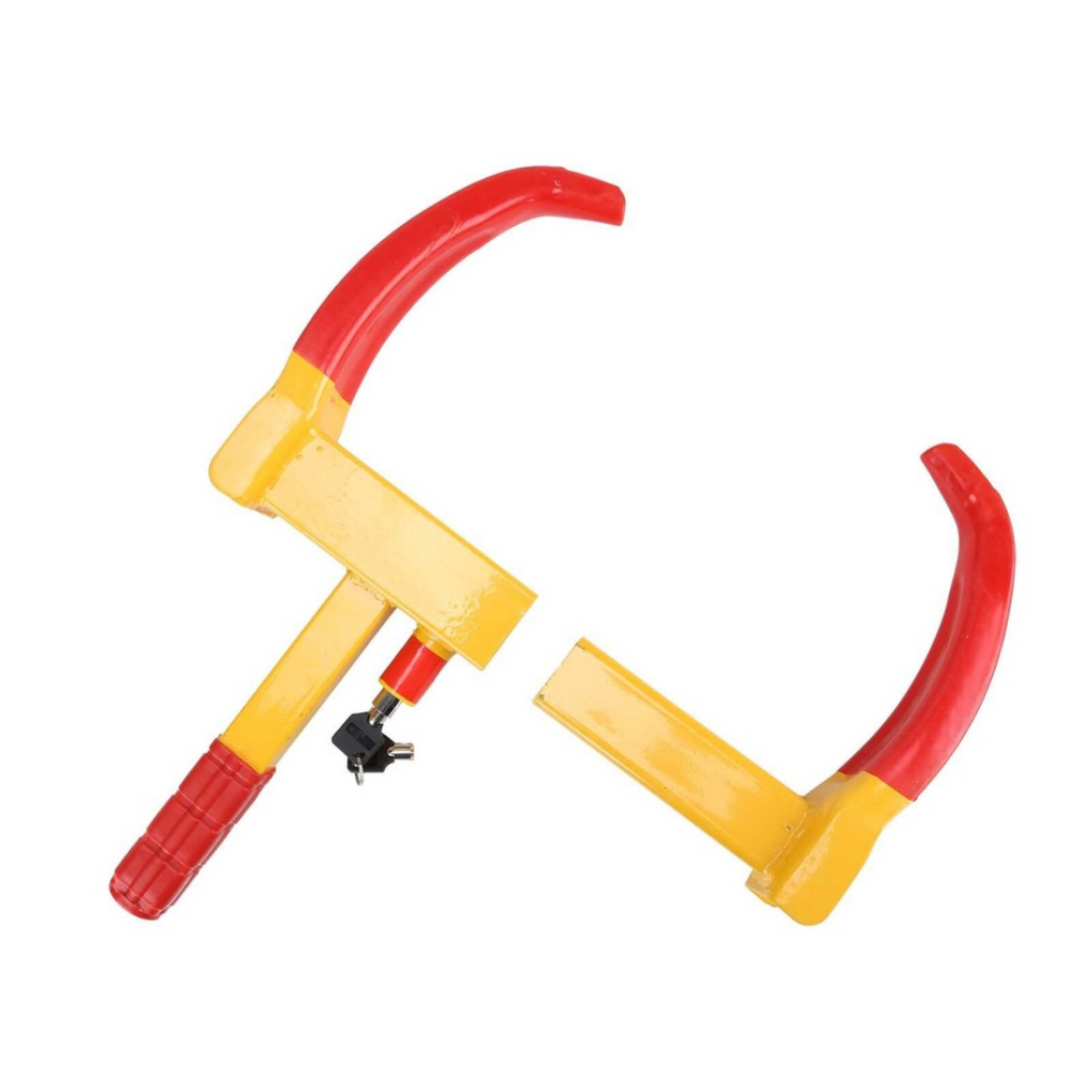 Heavy Duty Security Wheel Clamp | Caravan Car Van Trailer Lock