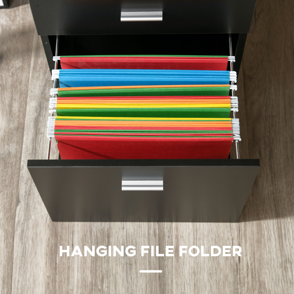 L-Shaped Corner PC Desk Table w/ Drawer Home Office Workstation, Black HOMCOM