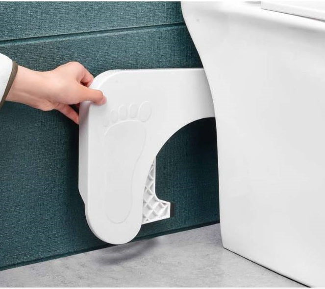 Foldable Toilet Foot Perch for Natural Squatting Posture