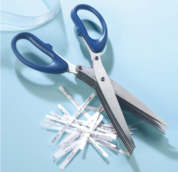 Shredder Scissors P070035: High-Carbon Steel Blades for Confidential Shredding