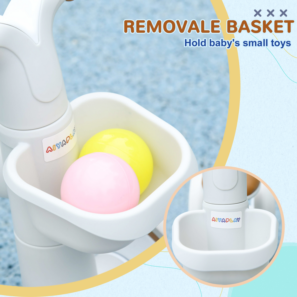 AIYAPLAY Kids Balance Bike for 1-3 Years Old with Adjustable Seat, Green