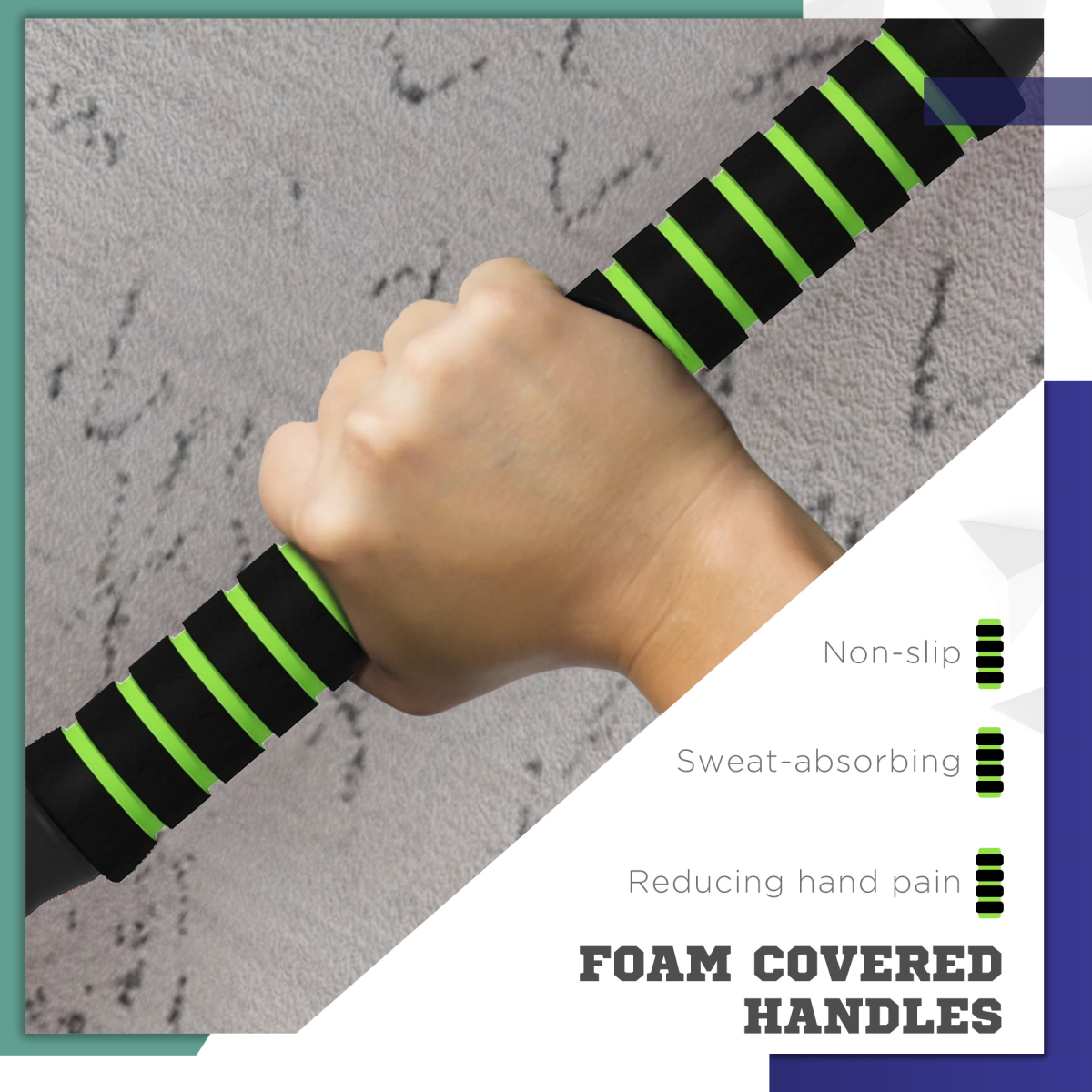 Weight dumbbells set by SPORTNOW featuring barbell, kettlebell, and push-up stand for a complete home gym workout.