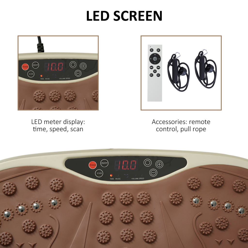 Vibration plate machine by ActiveGear, designed for fitness body shaping and slim training in home gym settings.