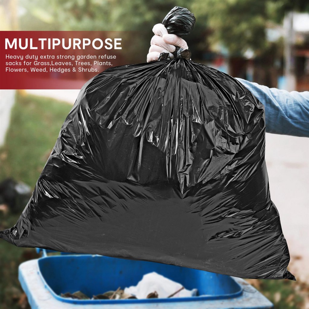 VINSANI 50pcs 100L HEAVY DUTY BIN BAGS 1010422