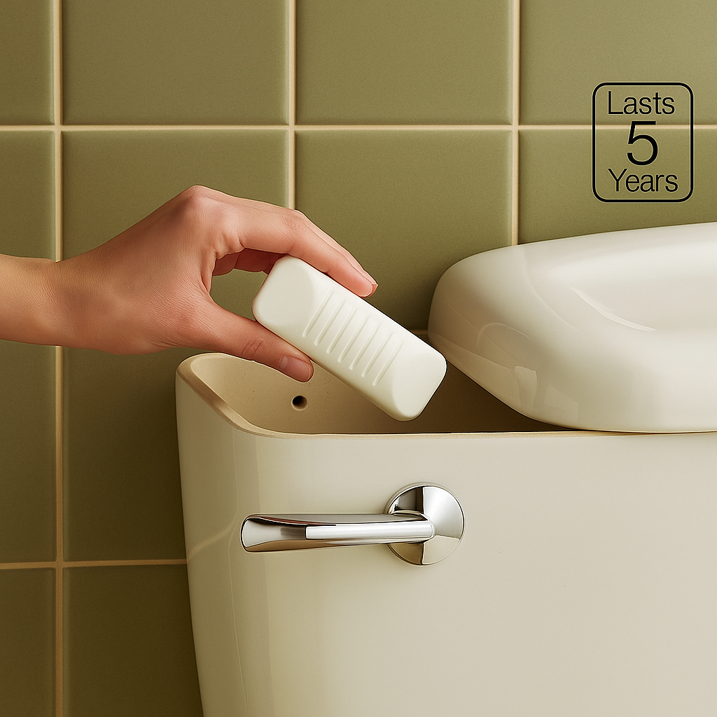 5-Year Toilet Descalers (2-Pack) - Powerful Scale Removal