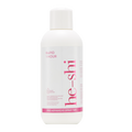 He-Shi Rapid 1 Hour Spray Tan 1L bottle with medium to dark tan shade, featuring GlowCare technology and no smell.