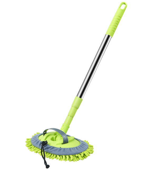 2-in-1 Telescopic Car Mop C202262 - Reach High Corners Effortlessly