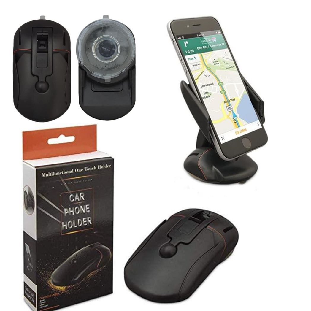 Aquarius Universal Beetle Smart Car Dashboard Phone Mount, showcasing a versatile holder with a sleek design for phones.