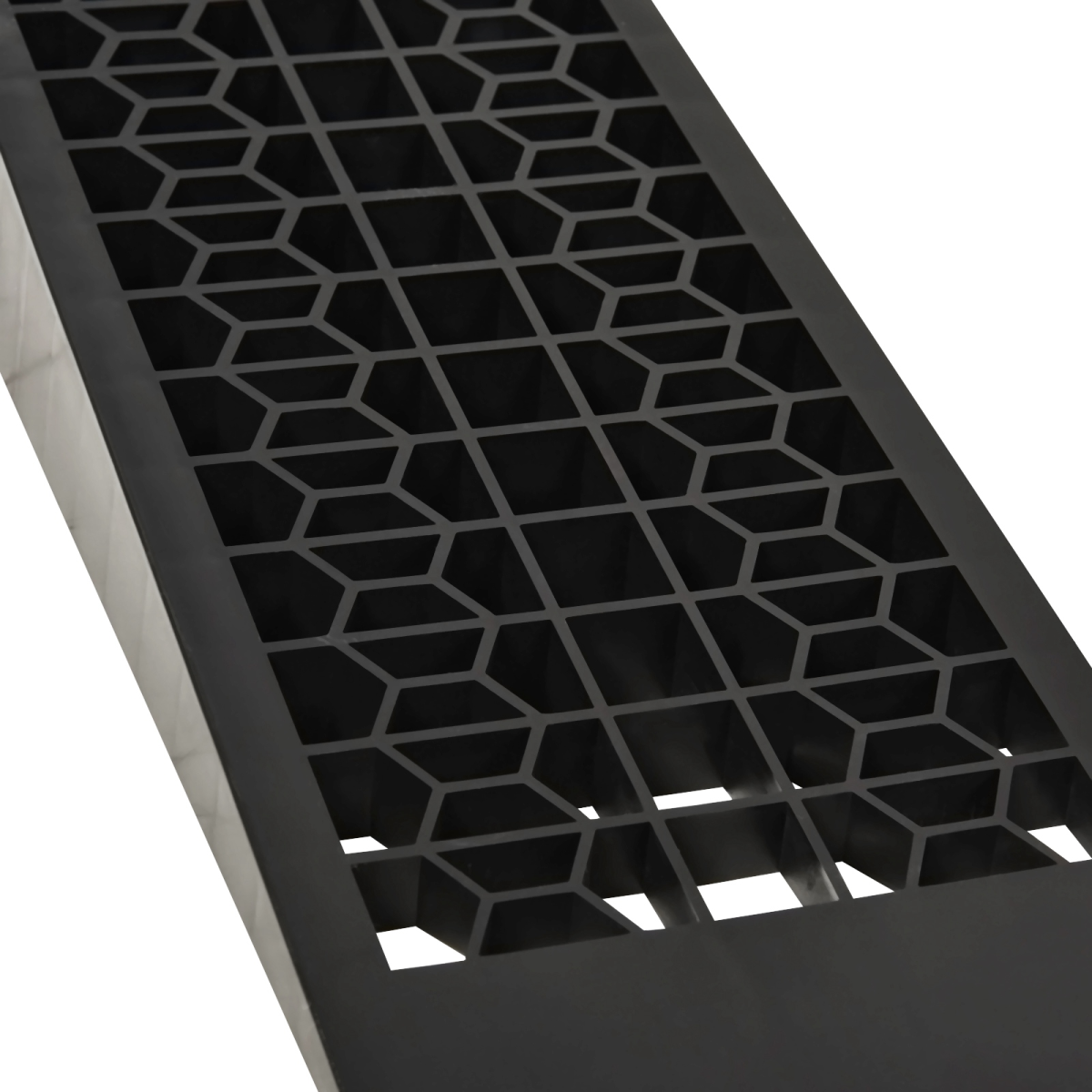 Heavy-Duty Plastic Curb Ramps - Set of 2 - Anti-Slip Surface - 3000kg Capacity