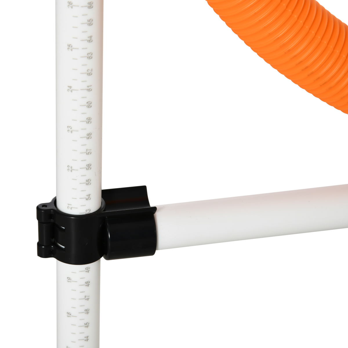 Pawhut 3-piece portable pet agility training set for dogs, featuring colorful obstacles for an outdoor obstacle course.