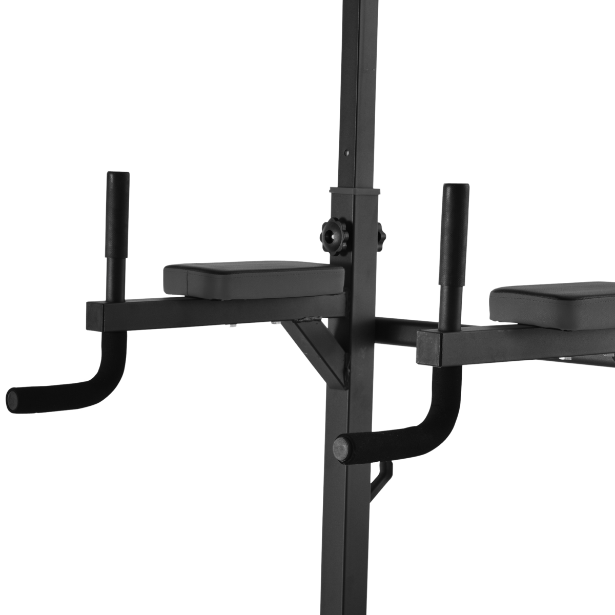 Adjustable folded dip stands for multi-function pull-ups and sit-ups by ActiveGear, showcasing versatile fitness equipment.