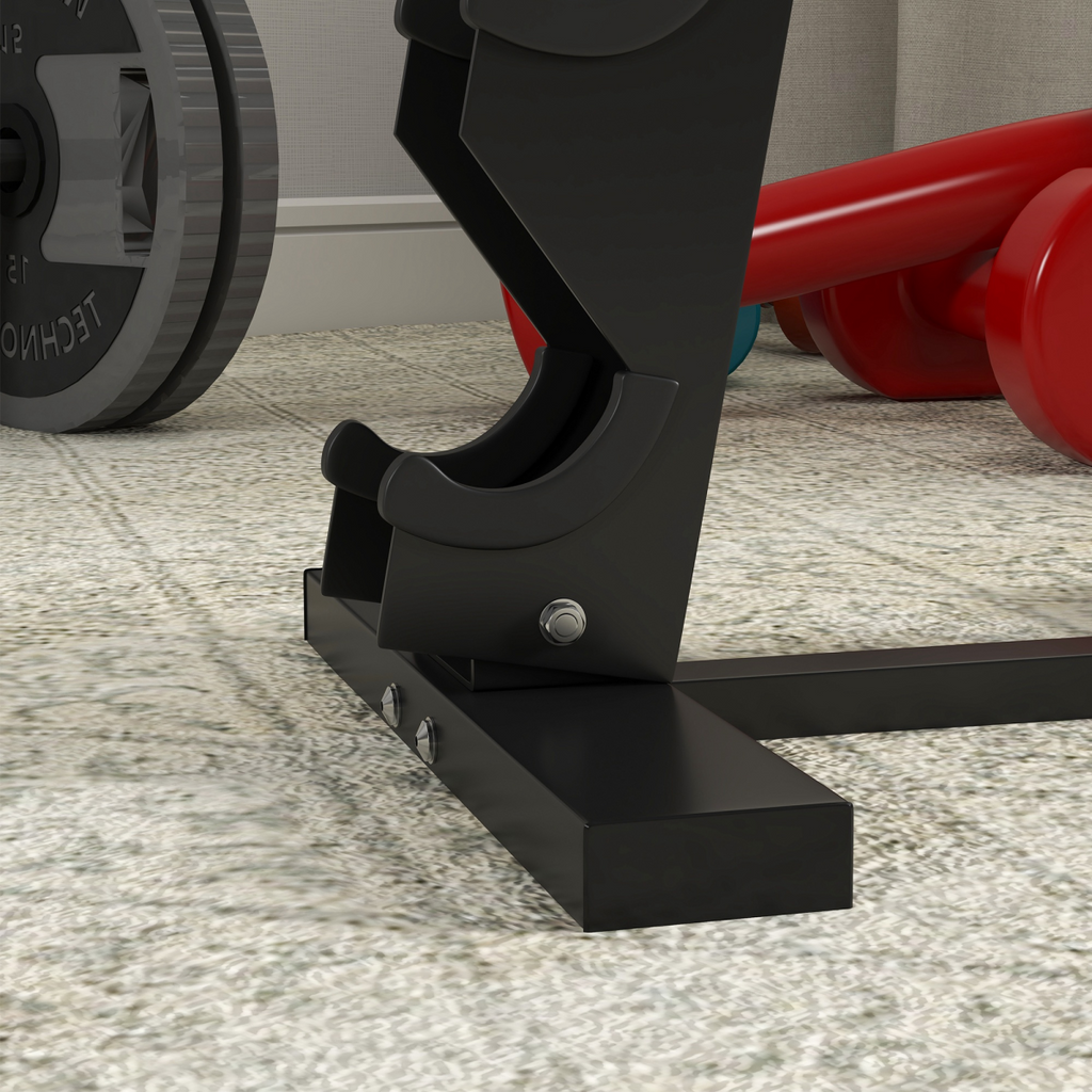 Five-Tier Weight Tree - Steel Dumbbell Rack for Home Gym Exercise