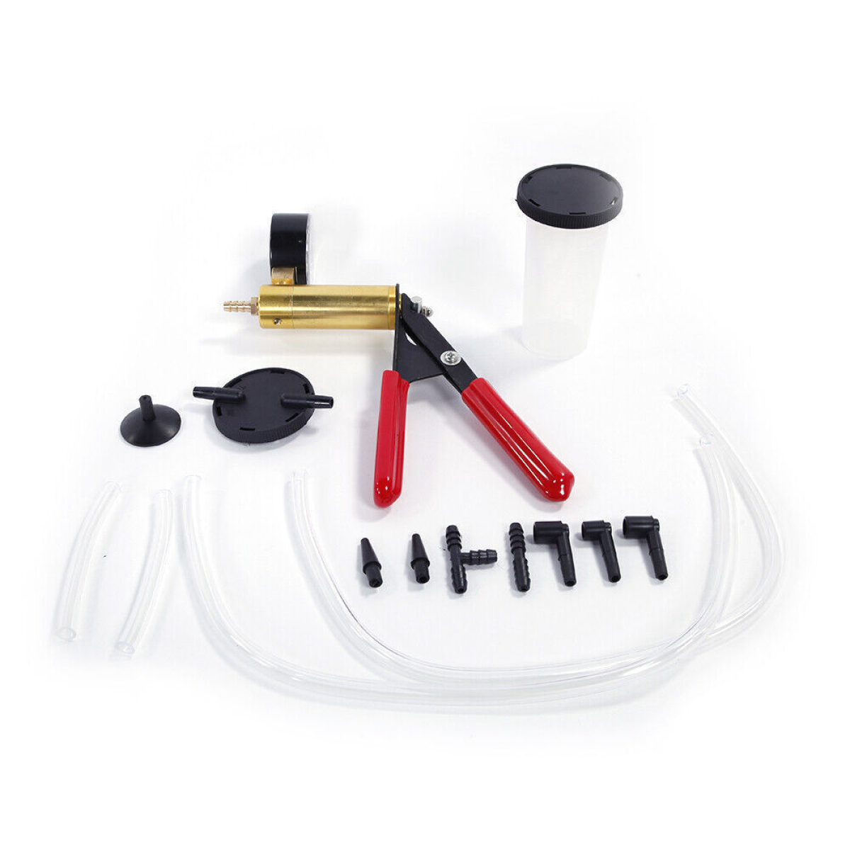 Hand-Held Brake Bleeder Tester Set | Vacuum Pump Bleed Tool