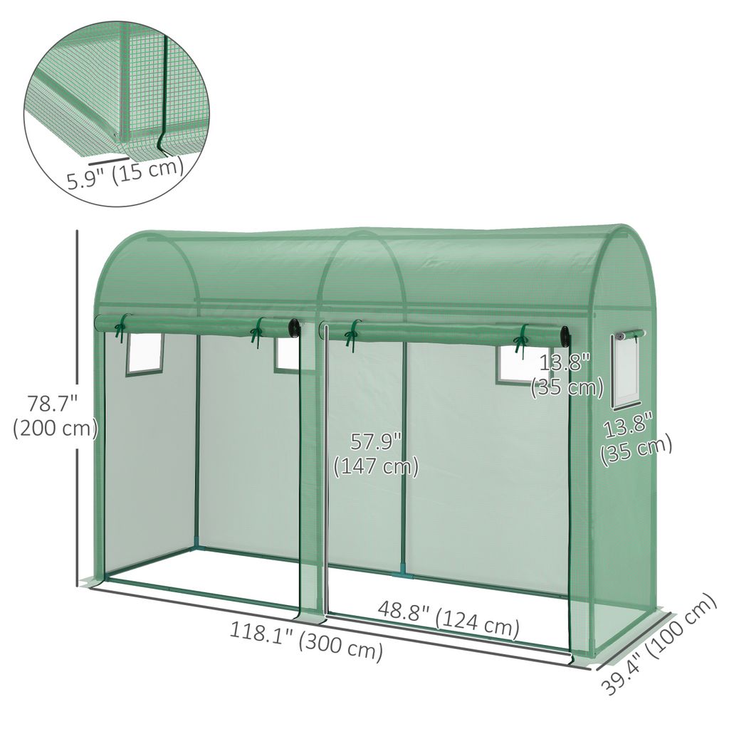 Mini Walk-in Greenhouse