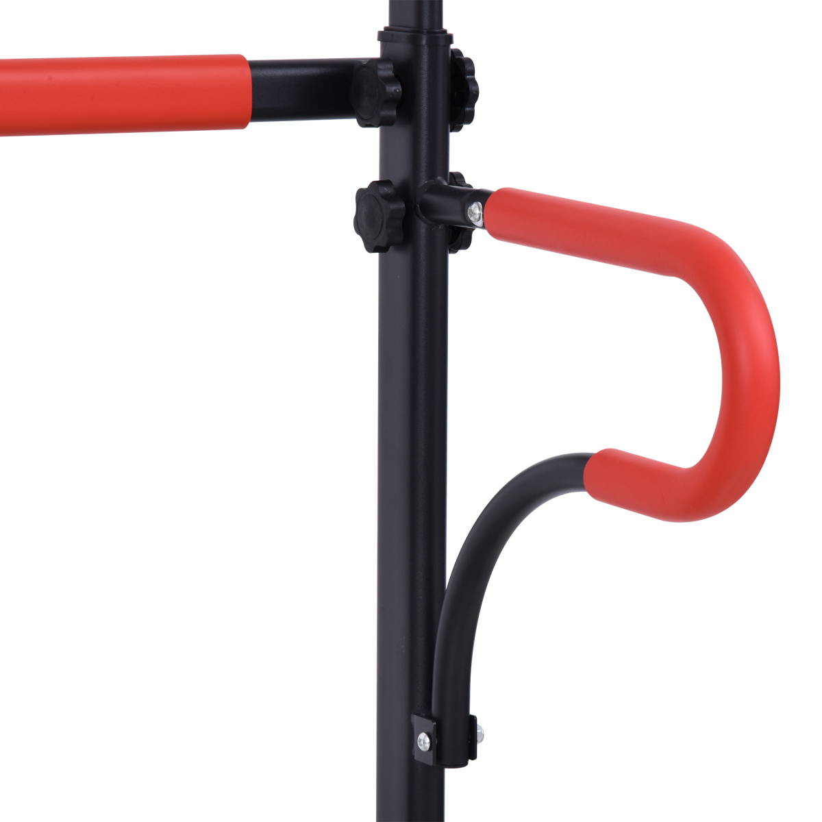 Steel Multi-Use Exercise Power Tower with adjustable height and grips for versatile workouts, by ActiveGear.