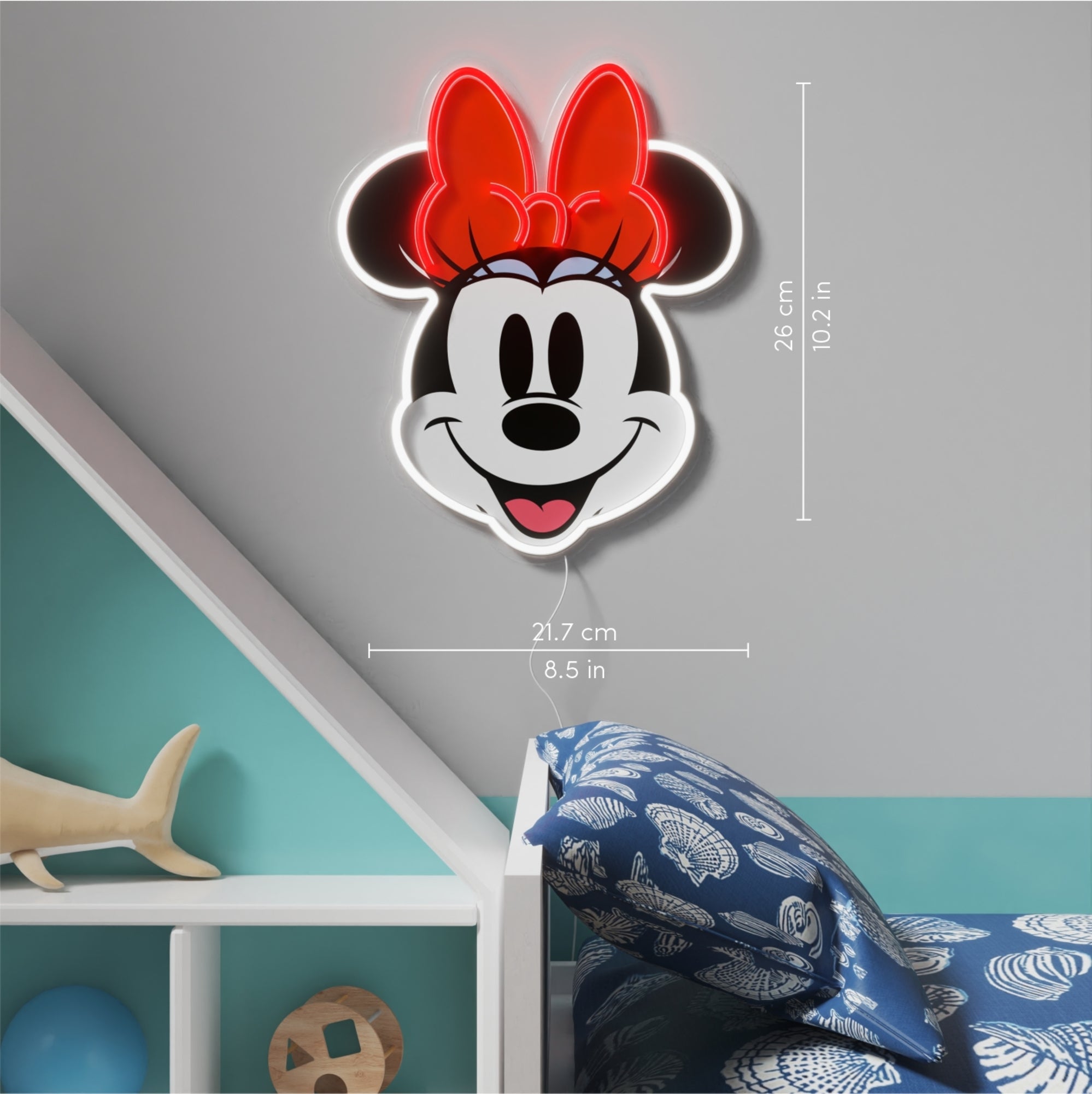 YELLOWPOP DISNEY MINNIE PRINTED FACE