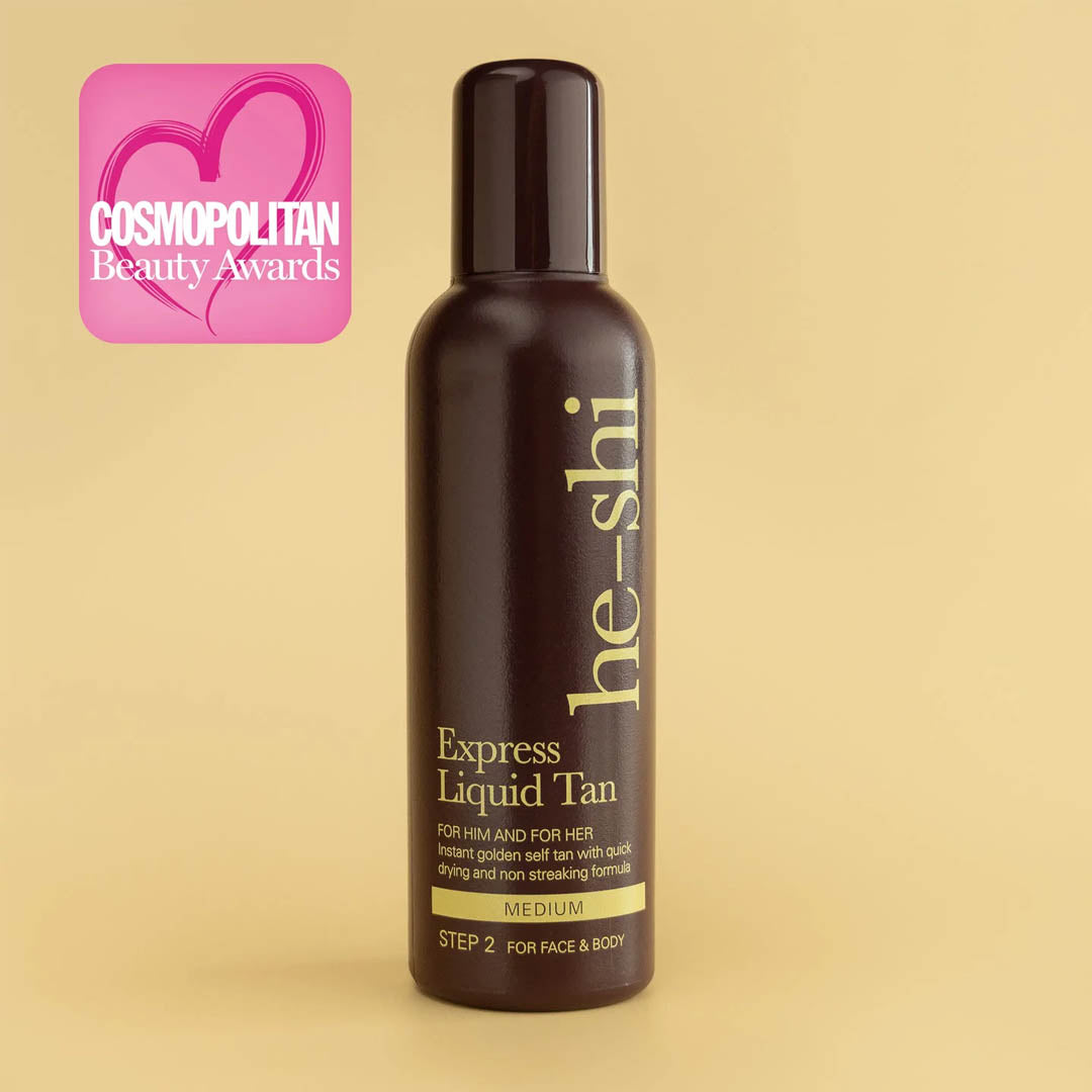 Express Liquid Instant Self Tan 150ml - Medium Tan - Quick Dry