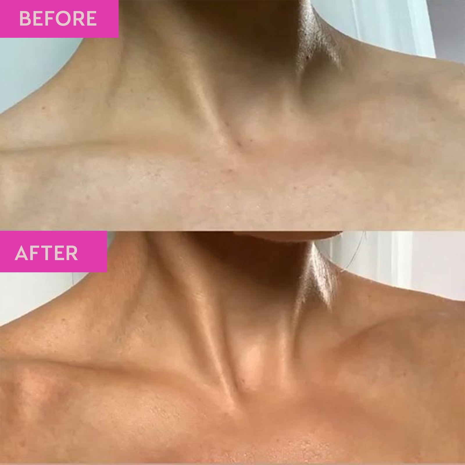 He-Shi Rapid 1 Hour Liquid Self Tan bottle with a medium to dark tan shade against a neutral background.