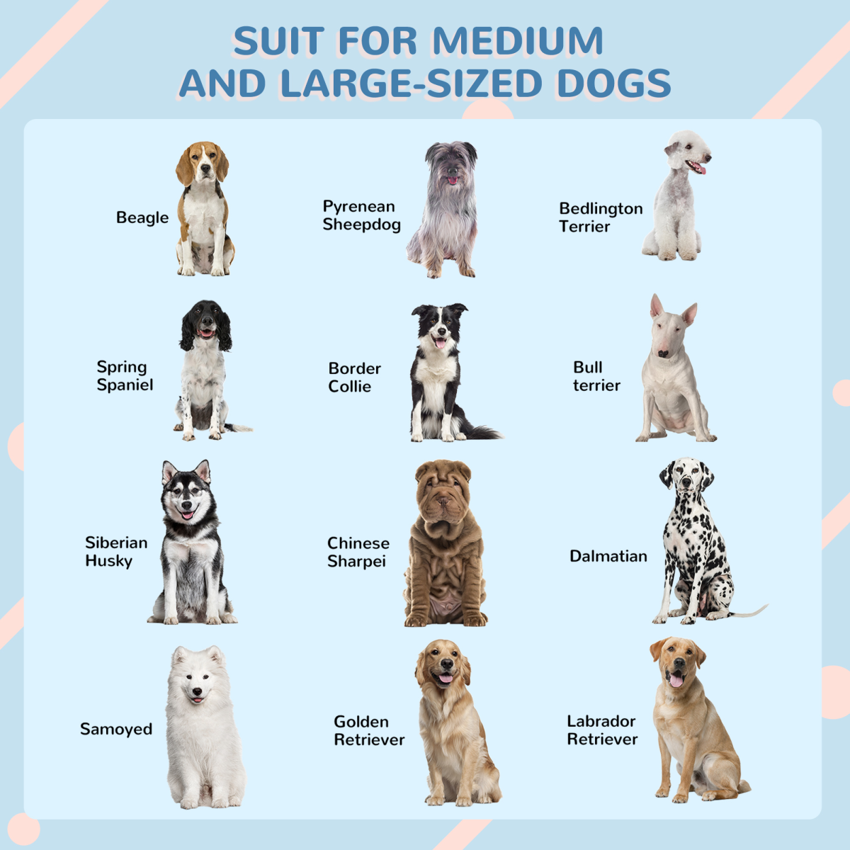 PawHut Weather-Resistant Dog House, Puppy Shelter for Large Dogs - Grey