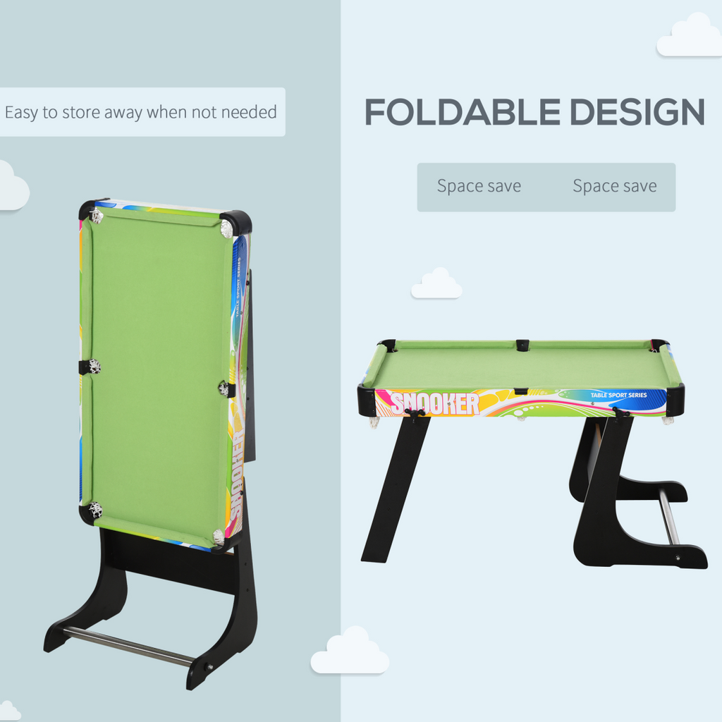 4-in-1 FunZone game table featuring hockey, football, table tennis, and pool for home gaming.